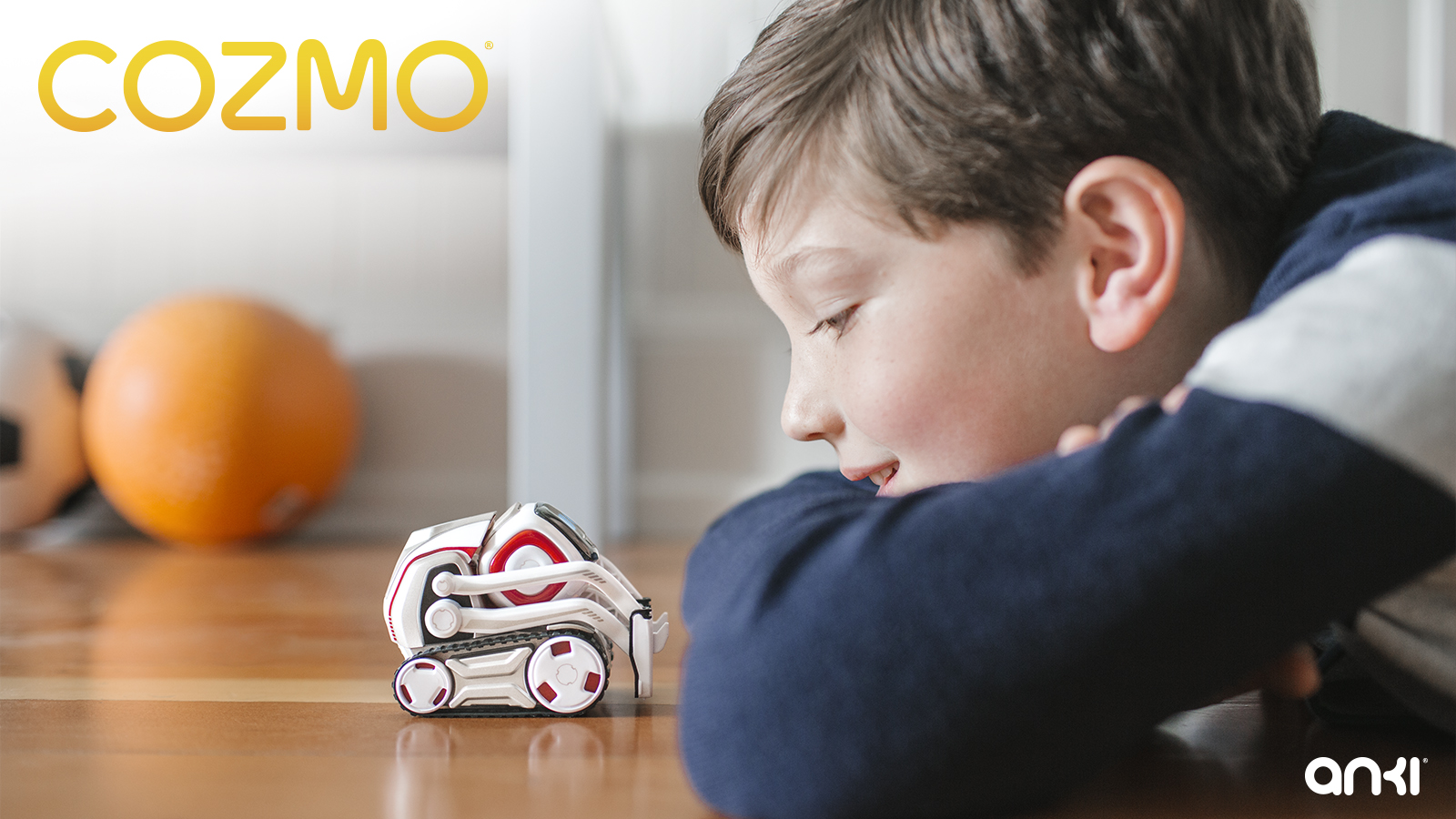 Cozmo friends with boy