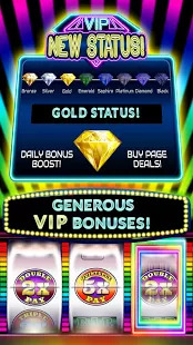 Fun Classic Slots New VIP status dialog