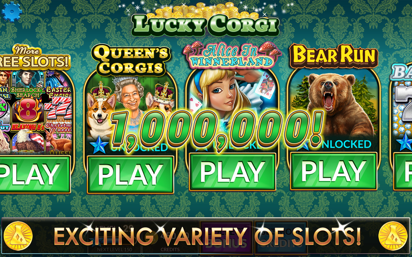 Lucky Corgi slots winning