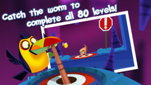 Early Bird And Friends catch the worm to complete all 80 levels