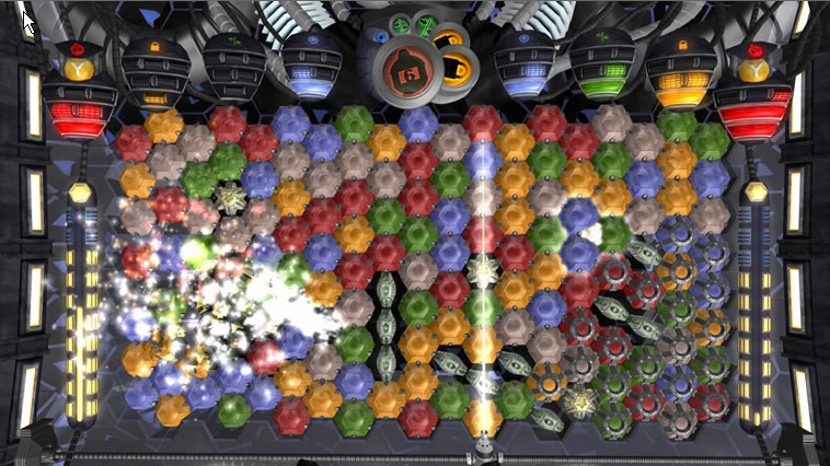 Hexic 2 frantic gameplay