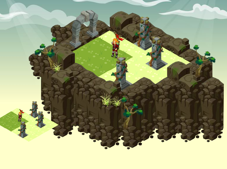 Creatures RPG Prototype isometric view