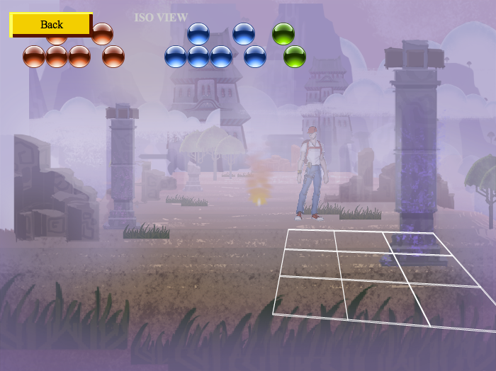 Creatures RPG Prototype perspective view with fog