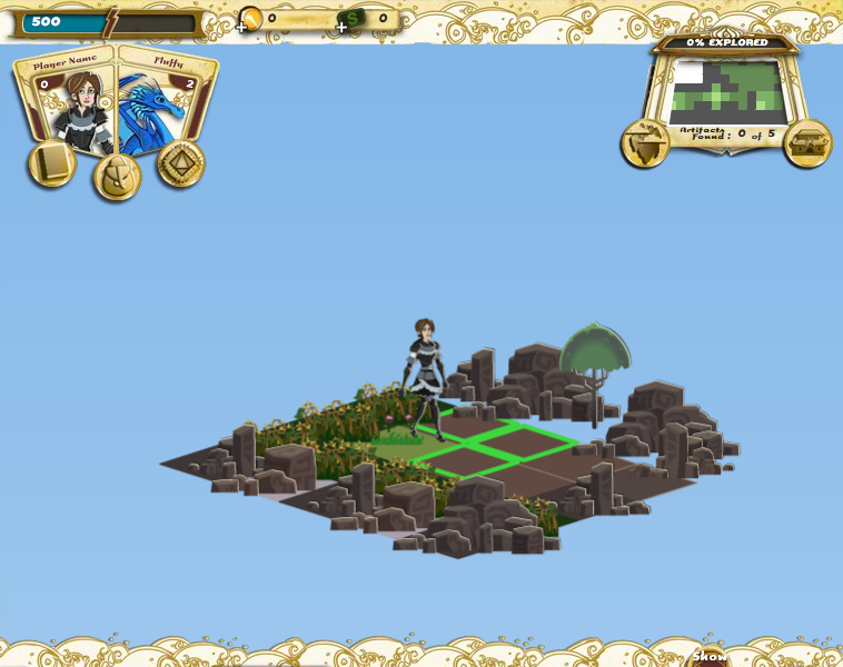 Creatures RPG Prototype view test