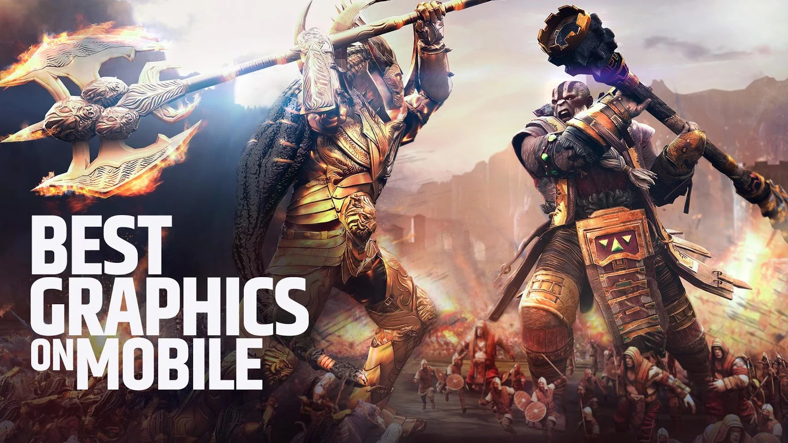 Dawn of Titans has the best graphics on mobile