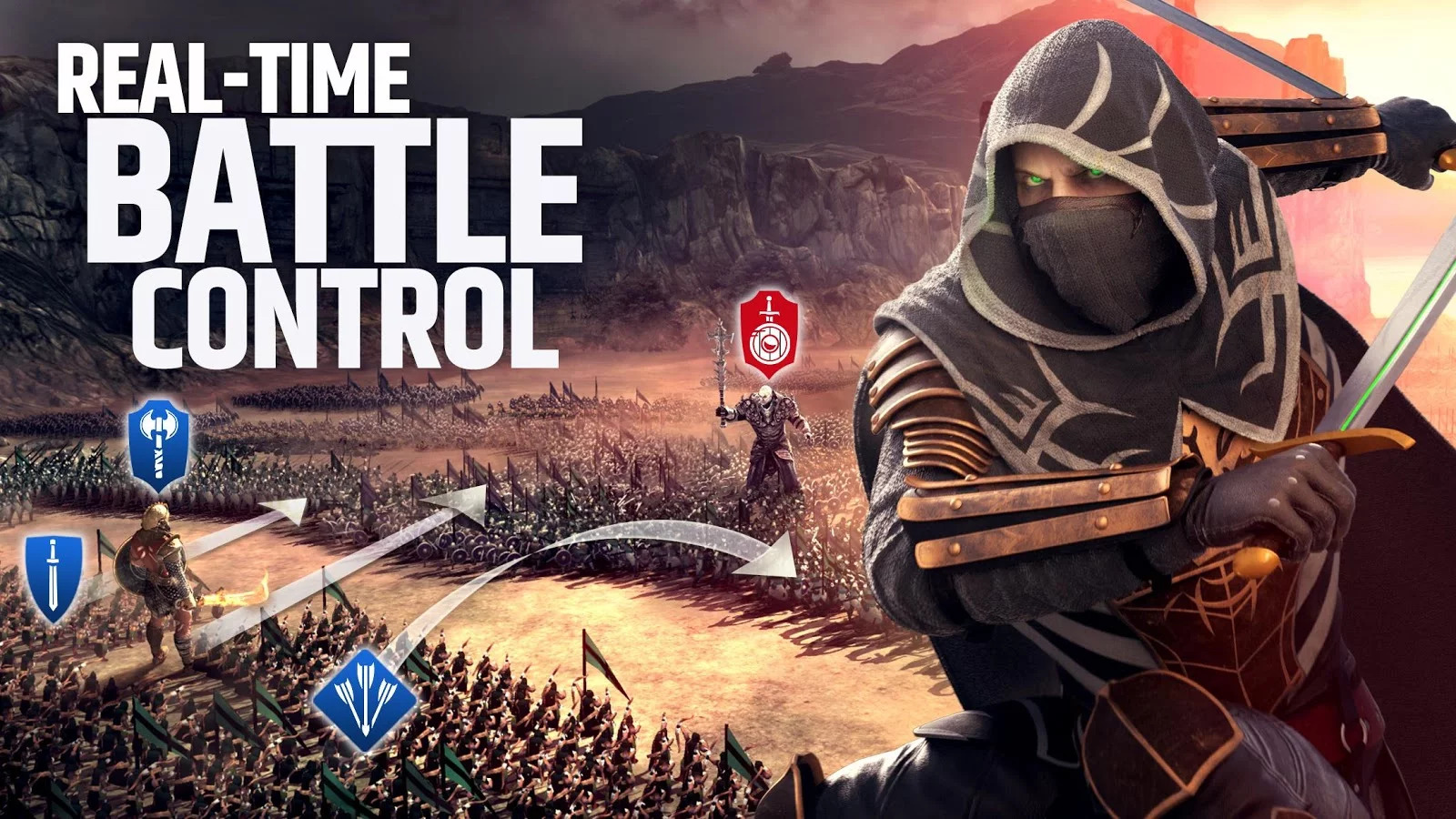Dawn of Titans has real-time battle control