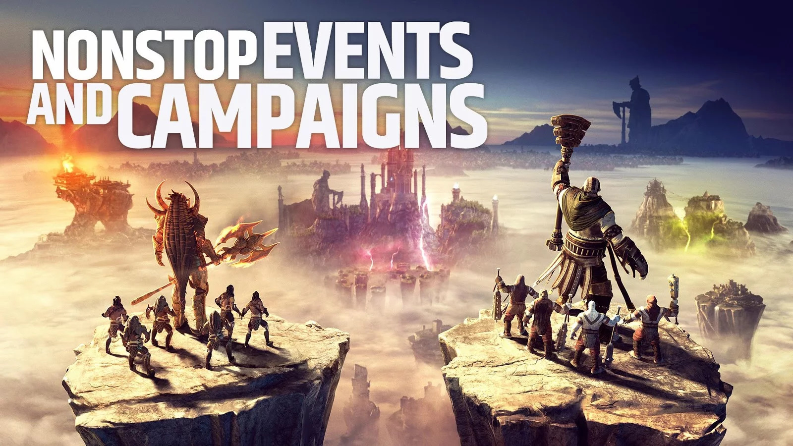 Dawn of Titans has non-stop events and campaigns