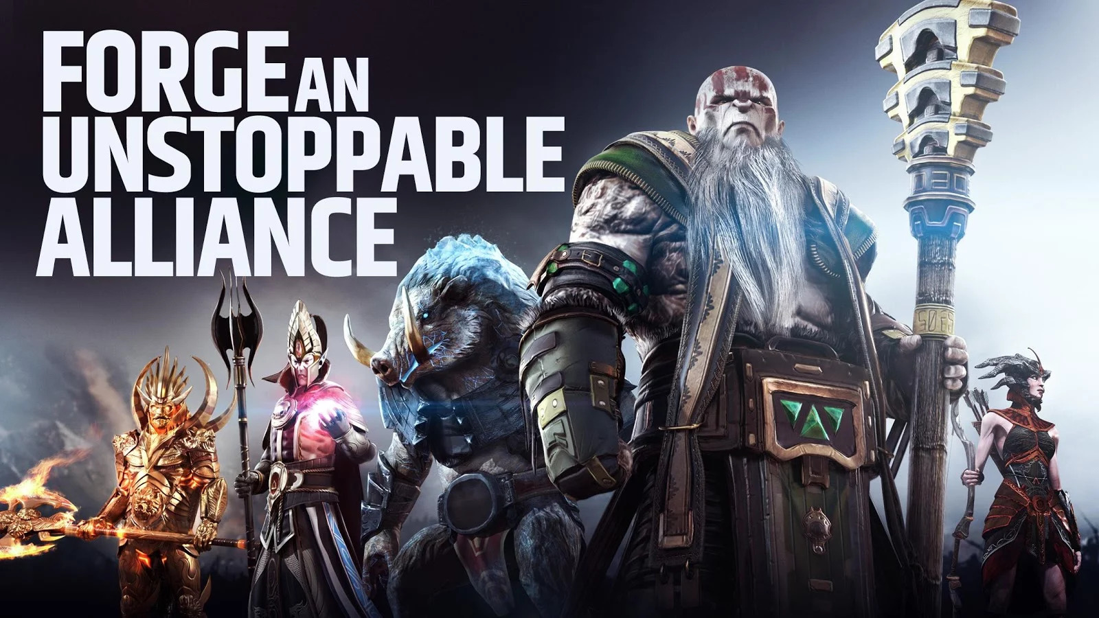 Dawn of Titans you can forge an unstoppable alliances